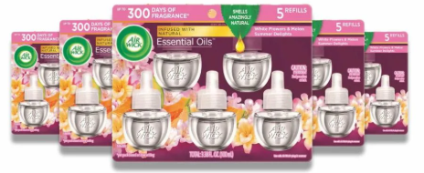 BULK-SCENTED OIL-SUMMER DELIGHT-3.38OZ-5 PACK